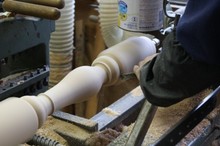 テーブルの脚製作
